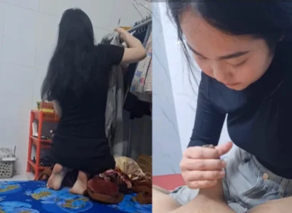 Tôi qua chỗ thằng bạn ốm được thổi kèn chẳng mất gì